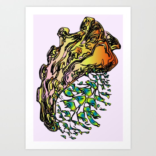 Clavibone Art Print