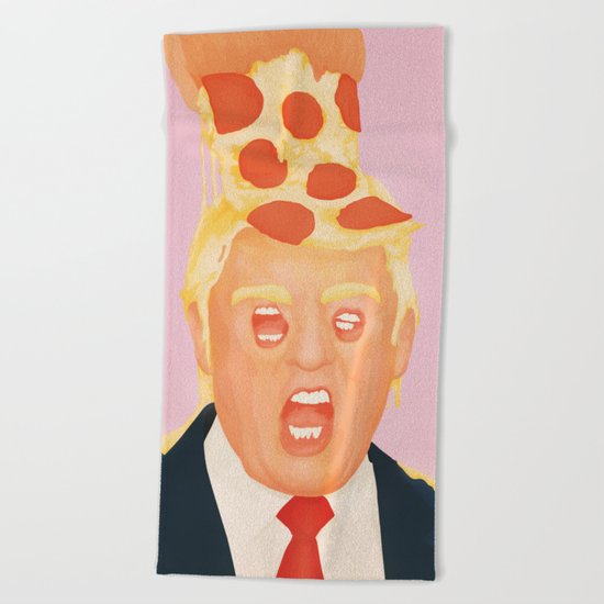King Greasy Beach Towel