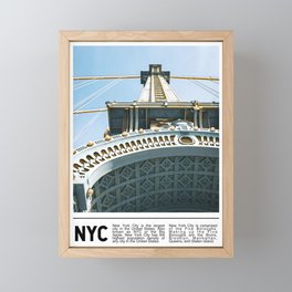 New York Minimal #10 Framed Mini Art Print