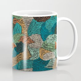 Abstract seamless pattern. Grunge design Coffee Mug