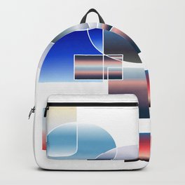 The Shape Of Sunset  Backpack