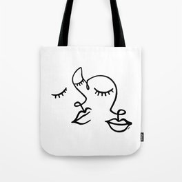 In Couple Tote Bag