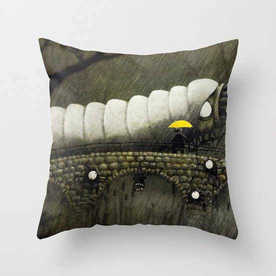 Uncospicuolicious Throw Pillow