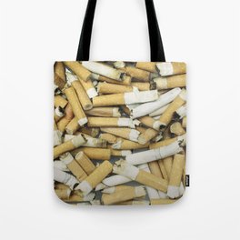 Cigarette butts dirty Tote Bag