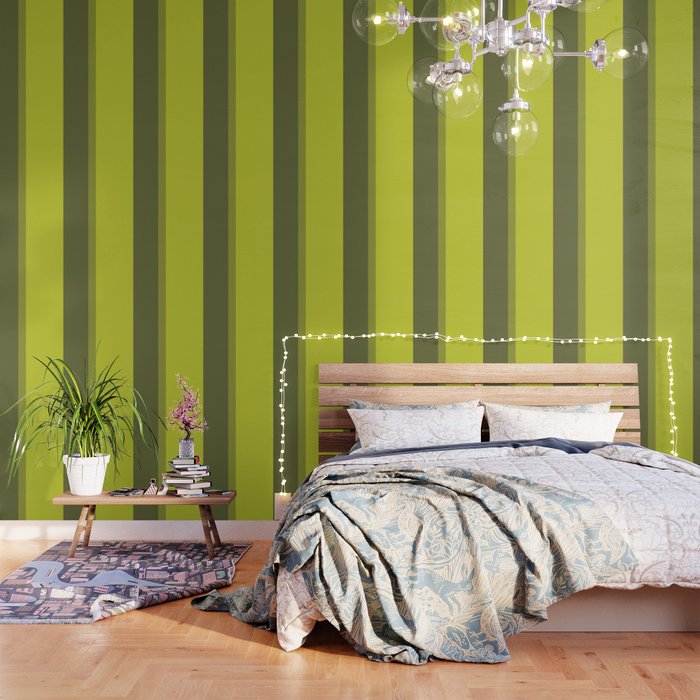 COLOR BLOCKED, CHARTREUSE Wallpaper