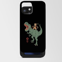 T-Rex Catana iPhone Card Case