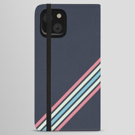 Batibat - Thin Colorful Strtipes iPhone Wallet Case