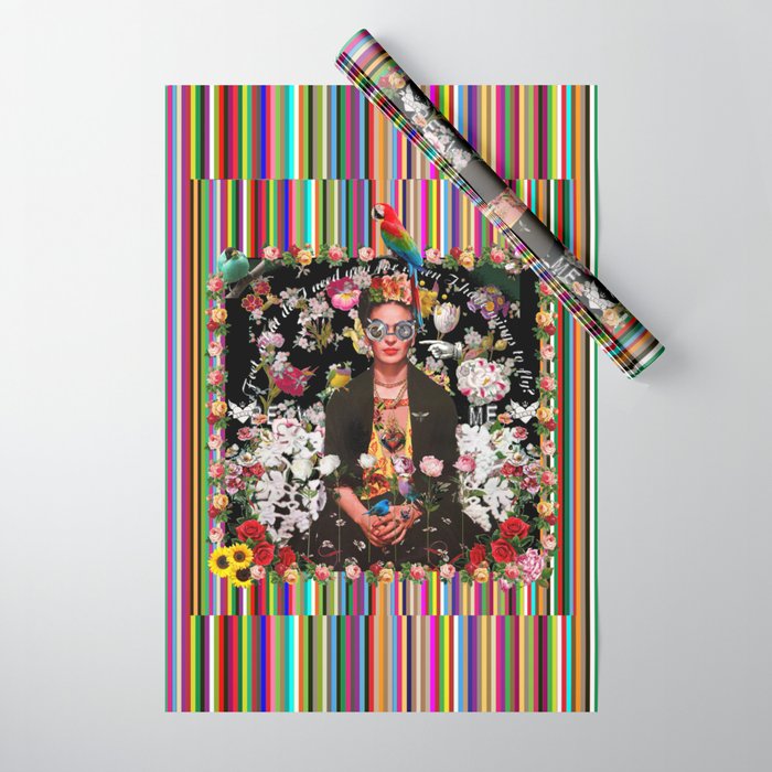 Frida OTT Kahlo You Are Too Much Wrapping Paper