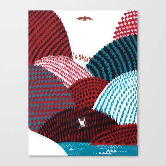Russian Folk Tales - Tzar of the seas II Canvas Print