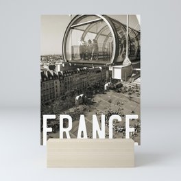France, Paris, The Centre Pompidou  Mini Art Print