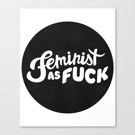 FEMINIST Canvas Print