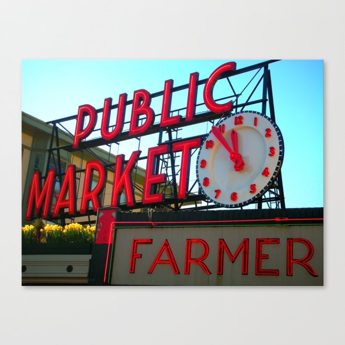 Pike Place Canvas Print