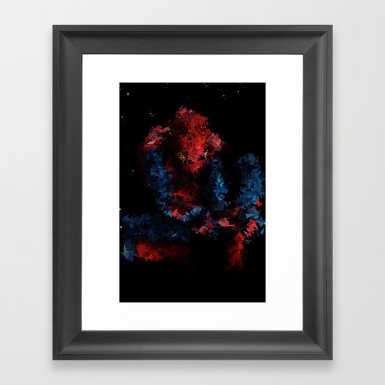 Super hero Framed Art Print