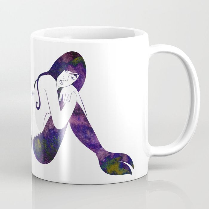Violet Mermaid Coffee Mug