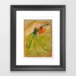 Belle Epoque Dancer Framed Art Print
