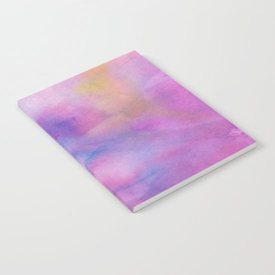Purple Watercolour Notebook