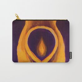 flame of motherhood painting flacara maternitatii Carry-All Pouch