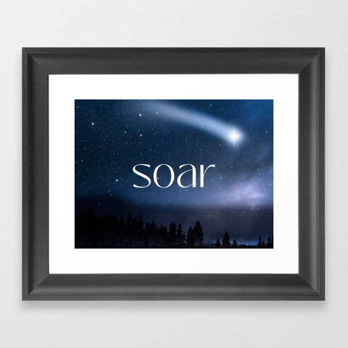soar Framed Art Print