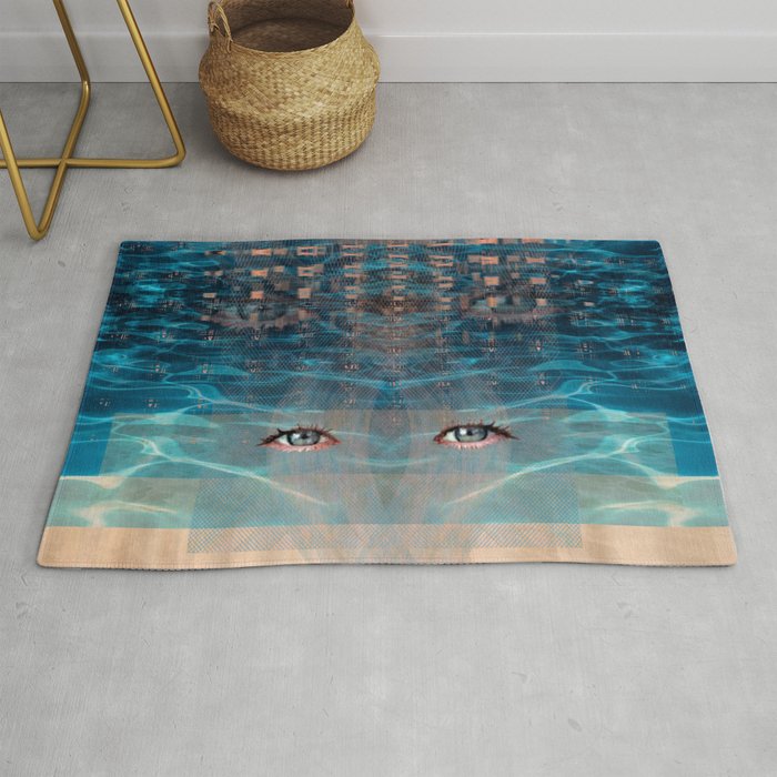 In Eyes - Light, The Heat (Eve) Rug by StudioBoomBoom | Society6