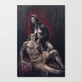 Love Song For A Vampire Canvas Print