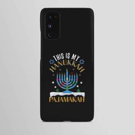Christmas This My Hanukkah Pajamakah Menorah 2021 Android Case