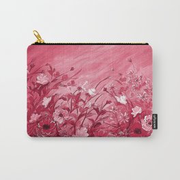 Wild Flowers Carry-All Pouch