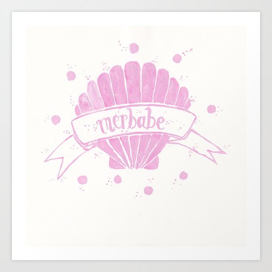 MERBABE.... Art Print