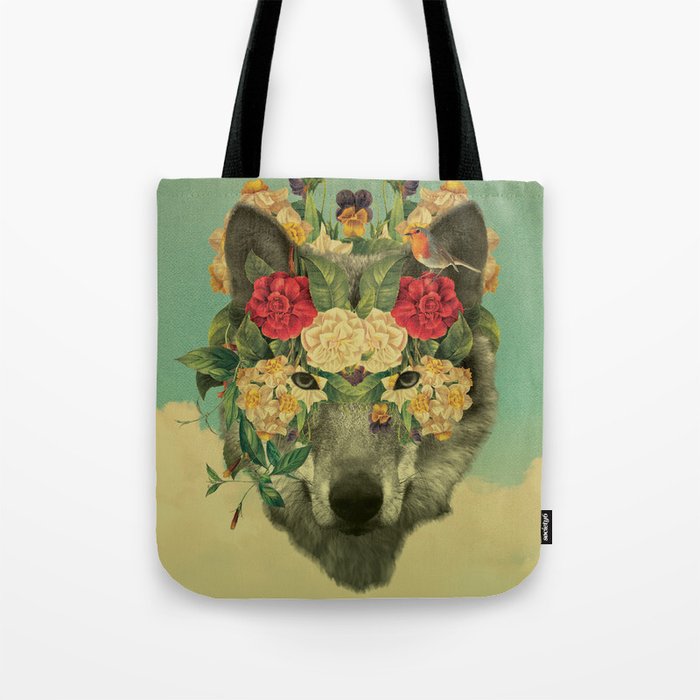 Lonely Wolf Tote Bag