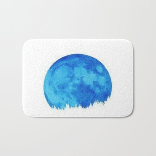 Blue Moon Bath Mat