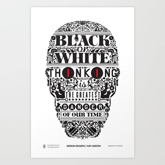 American Dreamers // Kurt Andersen Art Print