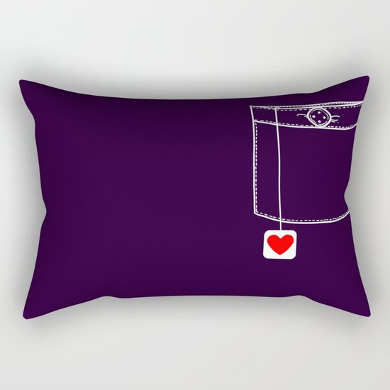 Pocket Full of Love Rectangular Pillow