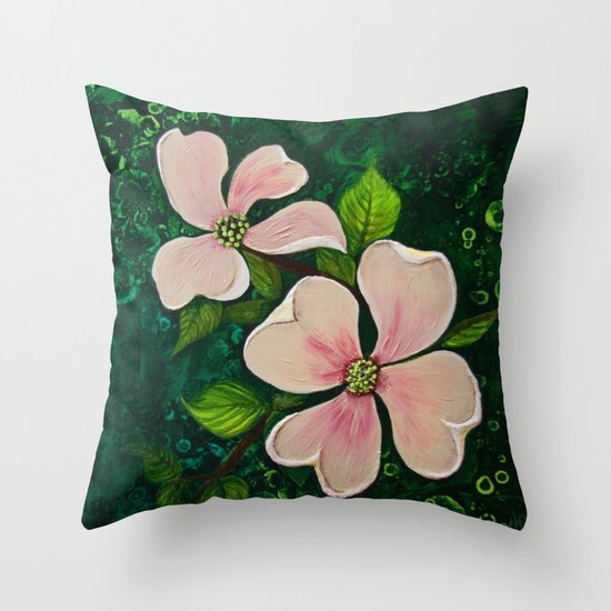Blossom Throw Pillow