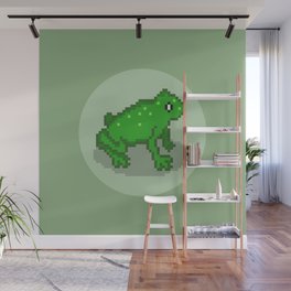 Pixel Frog Wall Mural