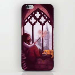 Hermione Reading iPhone Skin