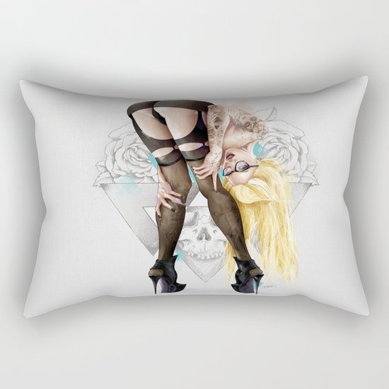 4 eyes Rectangular Pillow