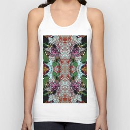Abstract Background_Holly Branch Unisex Tank Top