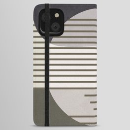 Abstract Geometric Art 50 iPhone Wallet Case