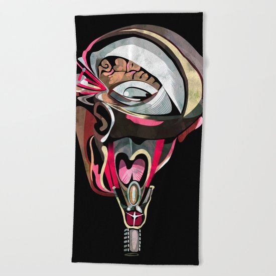 Light bulb Beach Towel