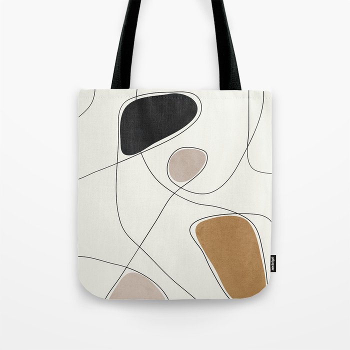 Thin shop tote bag