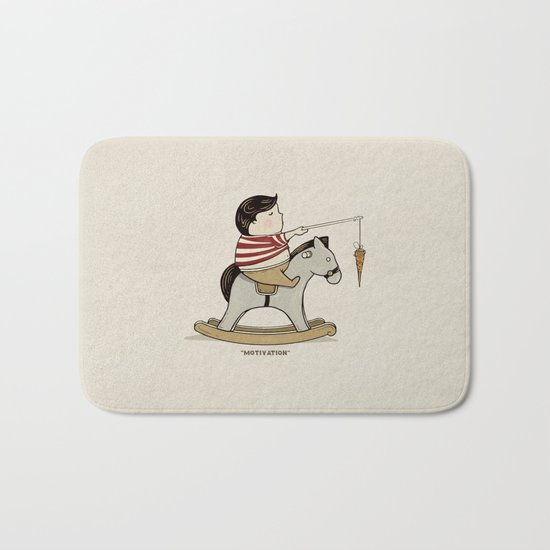 Motivation Bath Mat