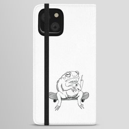 Skater Frog iPhone Wallet Case