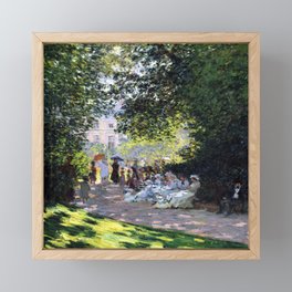 Claude Monet Parc Monceau Framed Mini Art Print