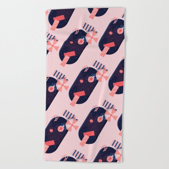 Starbathing Beach Towel