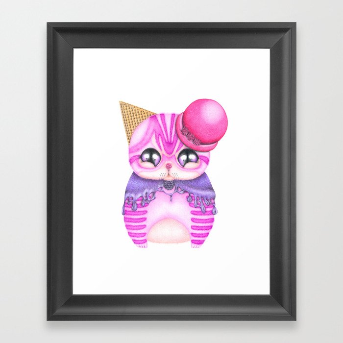 I Am Berry Cute! Framed Art Print