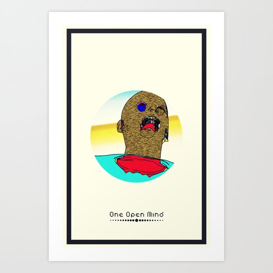 One Open Mind Art Print