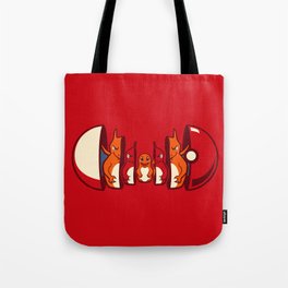 Poketryoshka - Fire Type Tote Bag