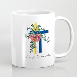 T is for Tradescantia Mug