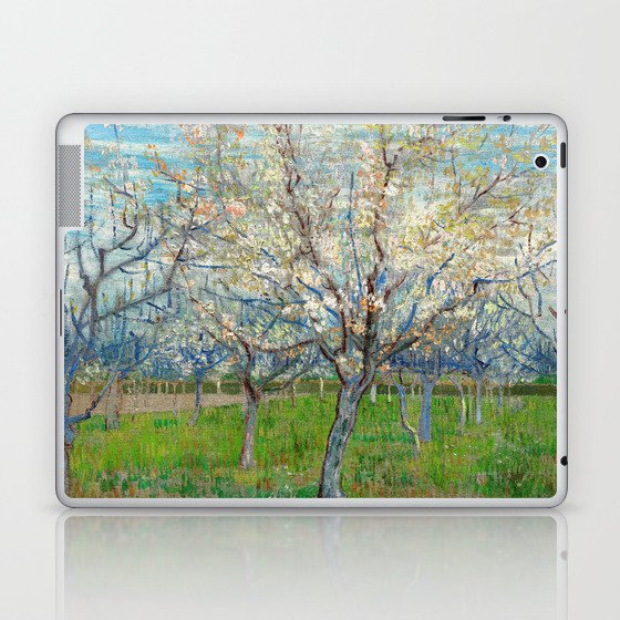 Vincent van Gogh - Pink Orchard Laptop & iPad Skin