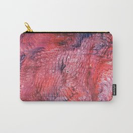 Painted feathers Carry-All Pouch