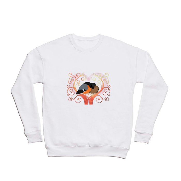 Valentine Bullfinches Crewneck Sweatshirt